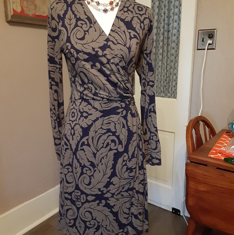 Gorgeous Boden faux wrap dress